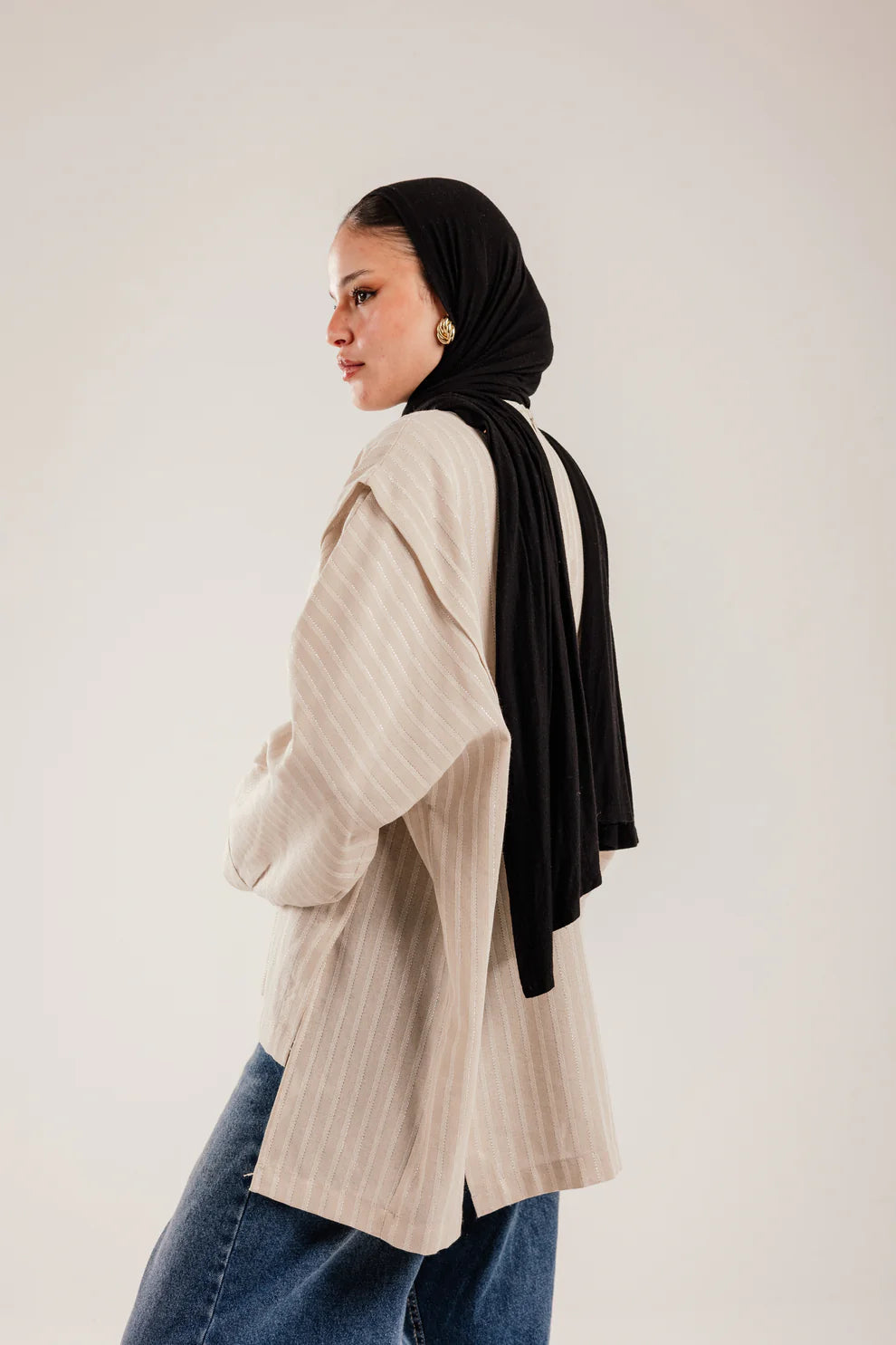 Sun Glow Linen Top - Amalia