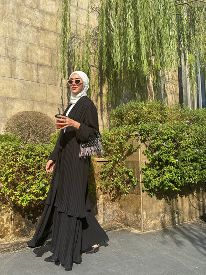 Crystal Double Layered Kaftan - Hazie