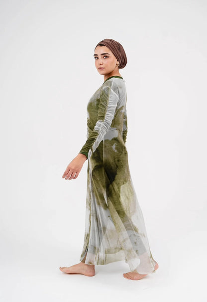 Marble mesh coverup - Le maillot