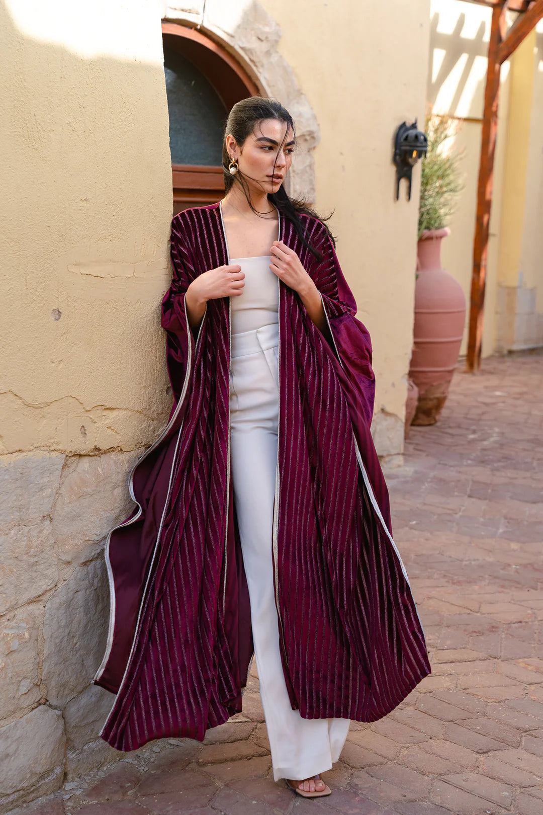 The Imperial Velvet Kaftan - Nawara