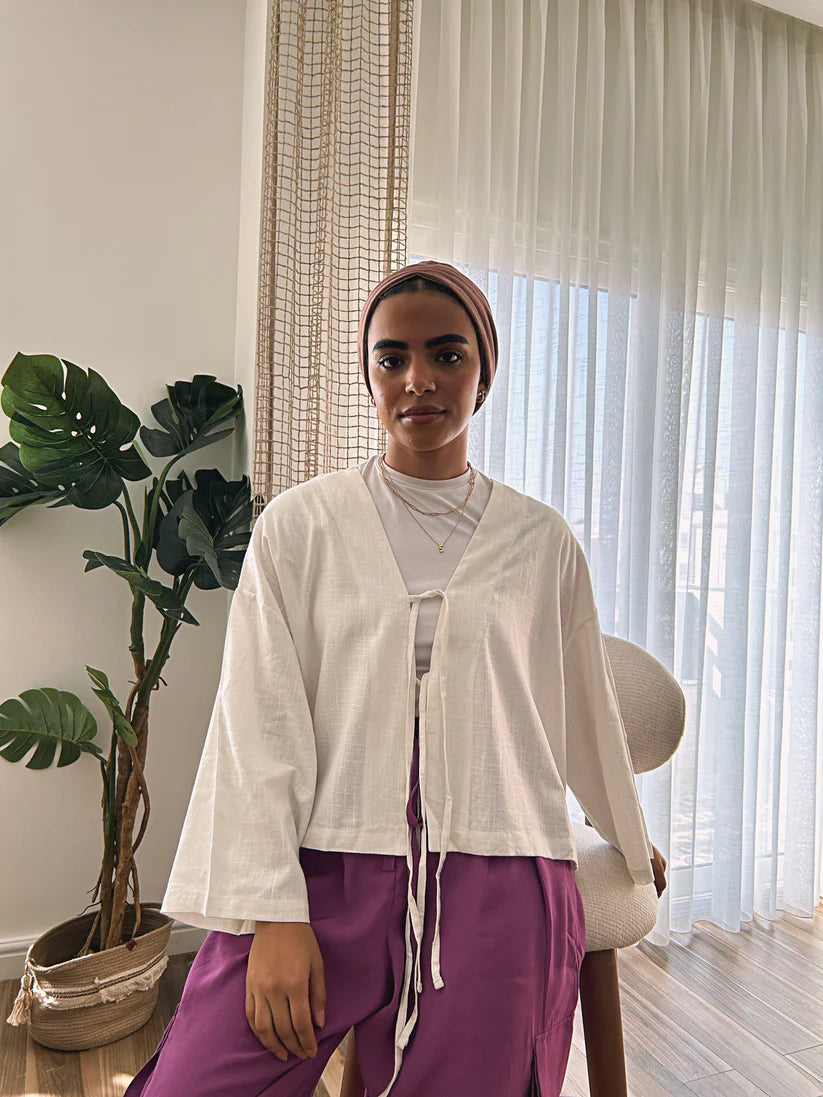 Tied up shirt - Wajad
