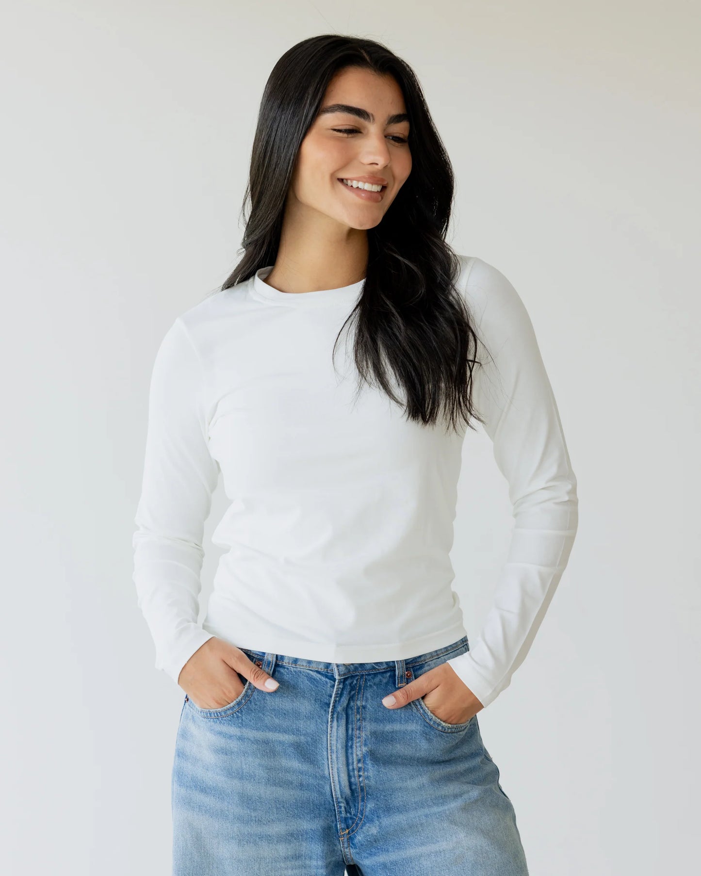 Basic long sleeve top - Ascia