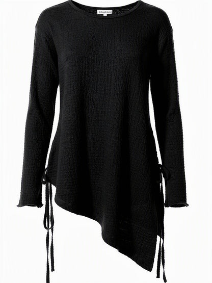 HBShop garment image: Asymmetrical top - Mazij, Black