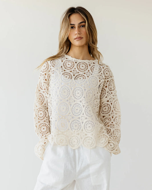 Shells crouchet top - Ascia