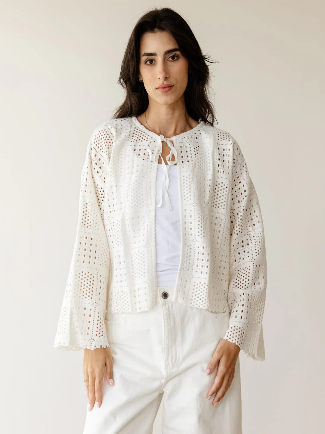 Angel Lace Ribbon Top - Ascia