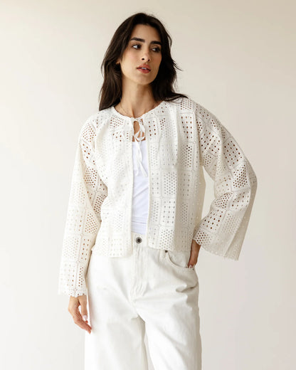 Angel Lace Ribbon Top - Ascia