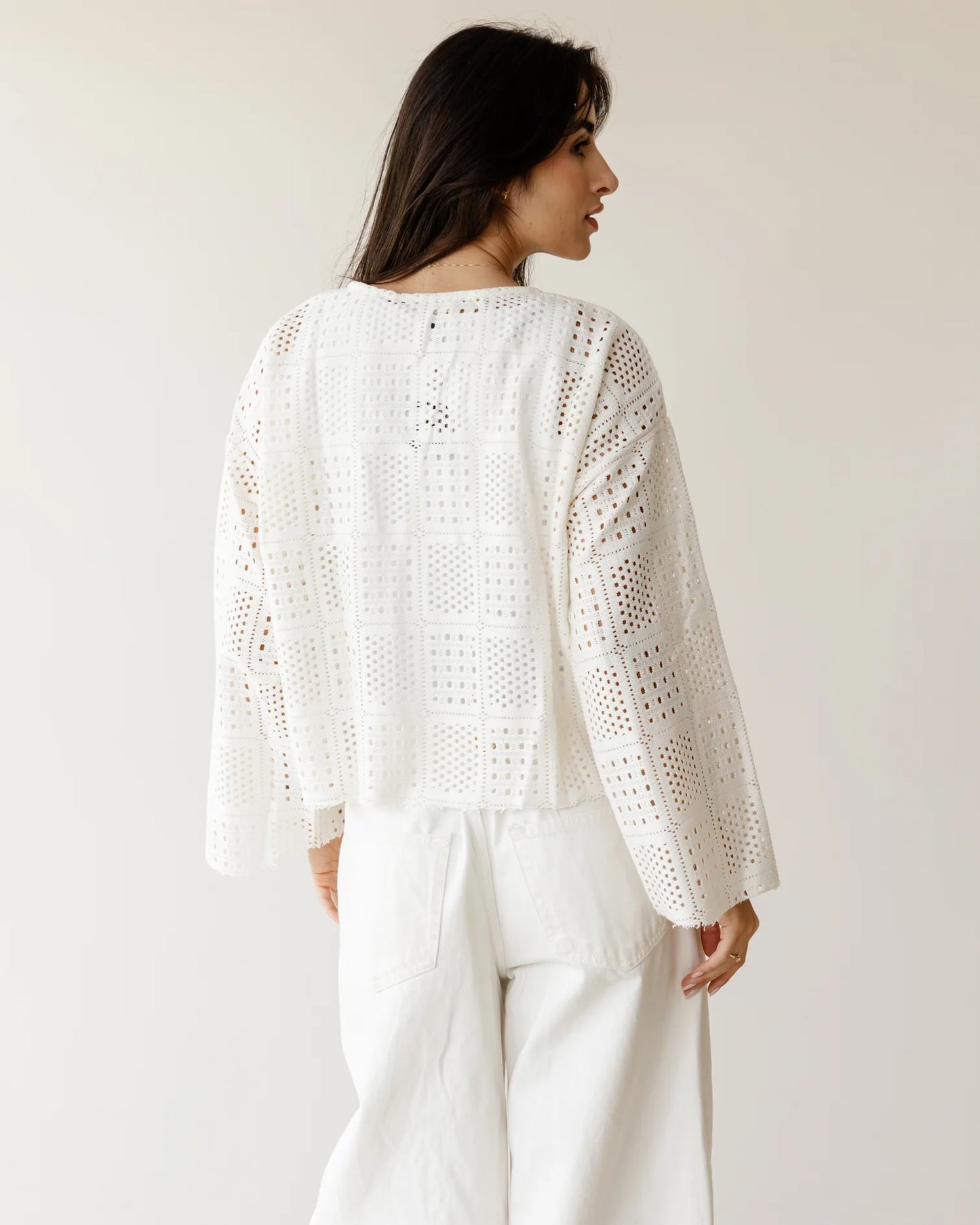 Angel Lace Ribbon Top - Ascia