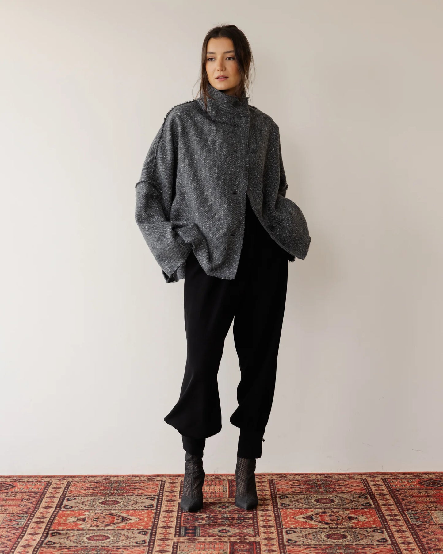 High collar jacket - Ascia