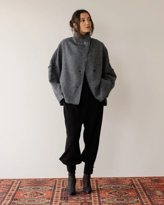 High collar jacket - Ascia