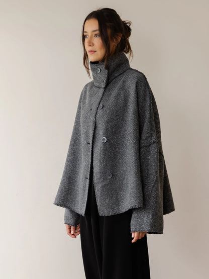 High collar jacket - Ascia