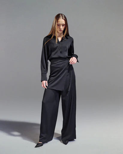 S26-CH29 Satin shirt - AED