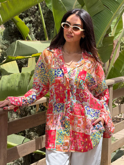 INDE Mosiac shirt - Jupelan