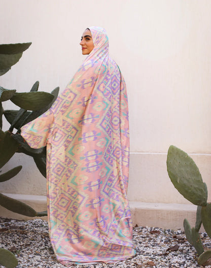 Art of Grace in Rose Slip on Khimar - Marmelade