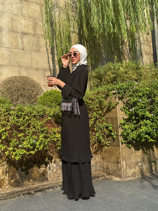 Crystal Double Layered Kaftan - Hazie