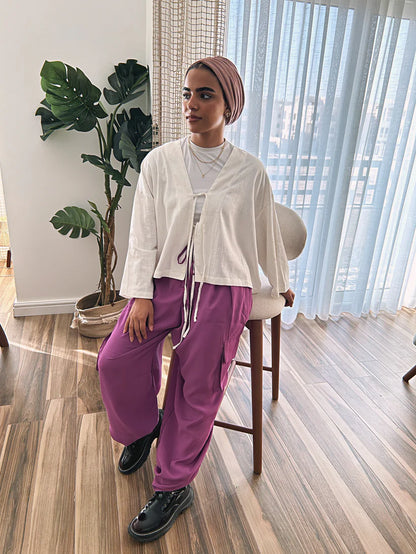 Tied up shirt - Wajad
