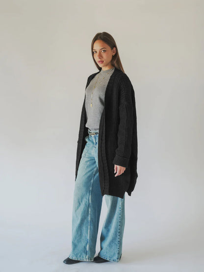 Knitted caj cardigan - Caj