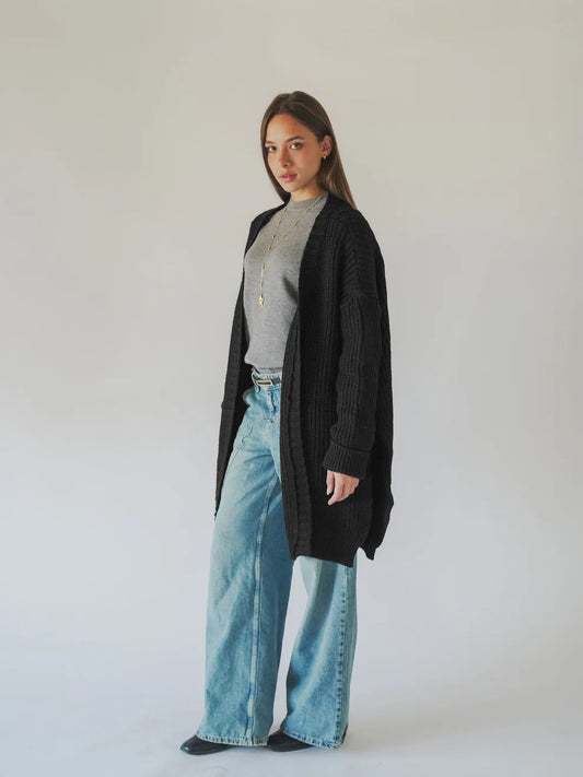 Knitted caj cardigan - Caj