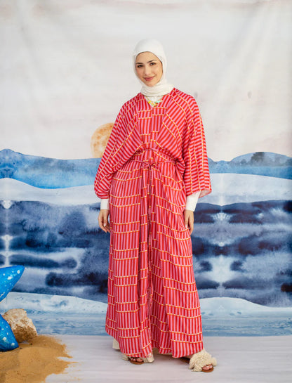 Flamingo dress - Anjum