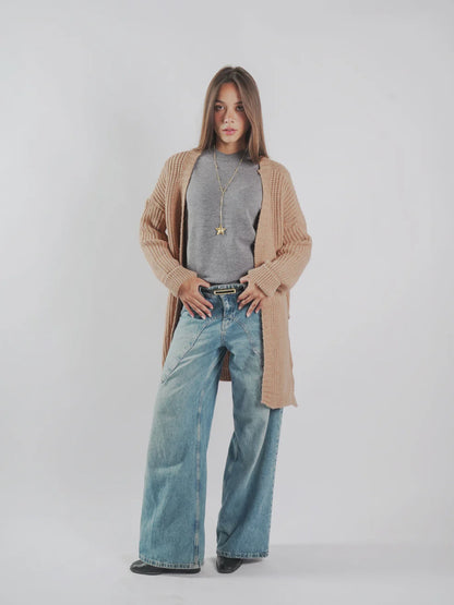 Knitted caj cardigan - Caj