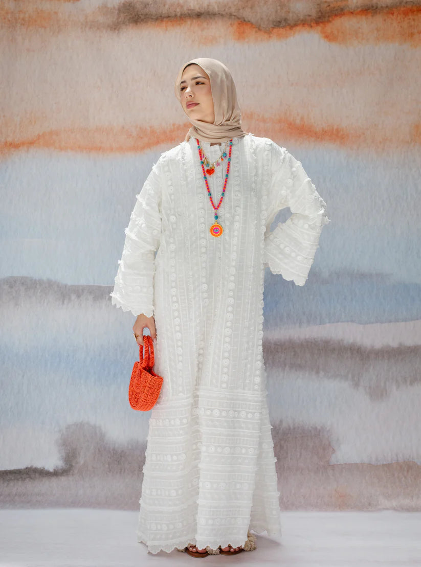 White dress - Anjum