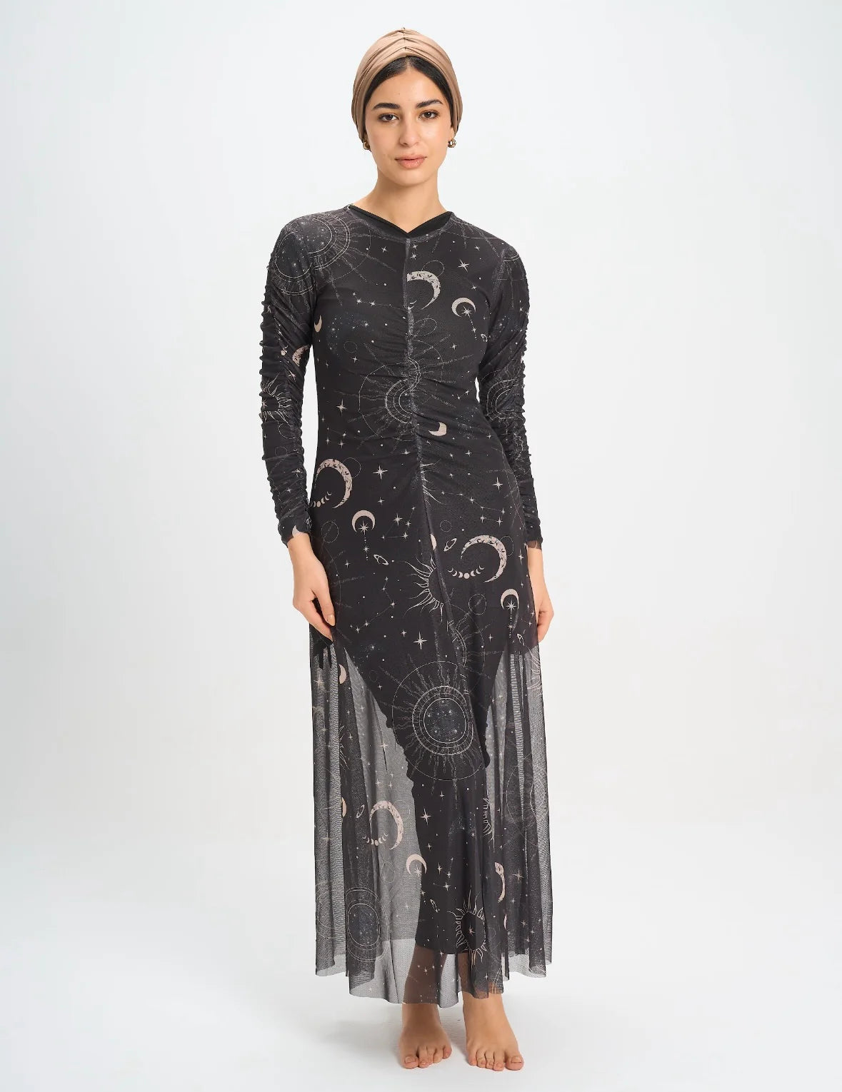 Celestial Mesh Dress - Le maillot