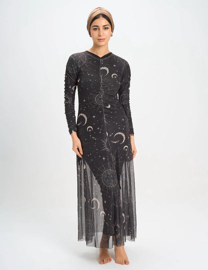 Celestial Mesh Dress - Le maillot