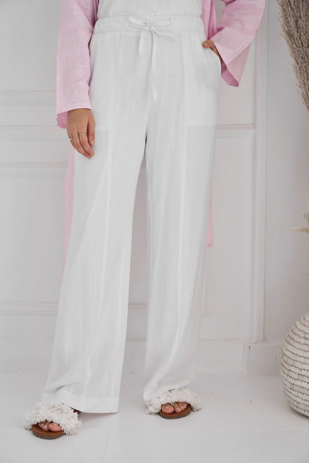 Sky Linen Pants - P&M