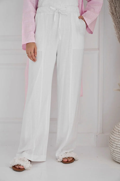 Sky Linen Pants - P&M