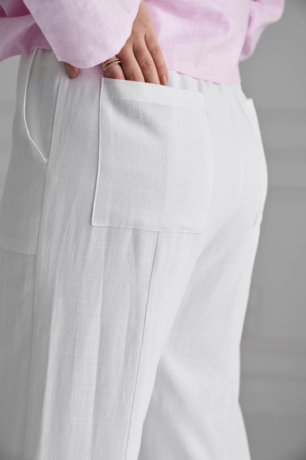 Sky Linen Pants - P&M