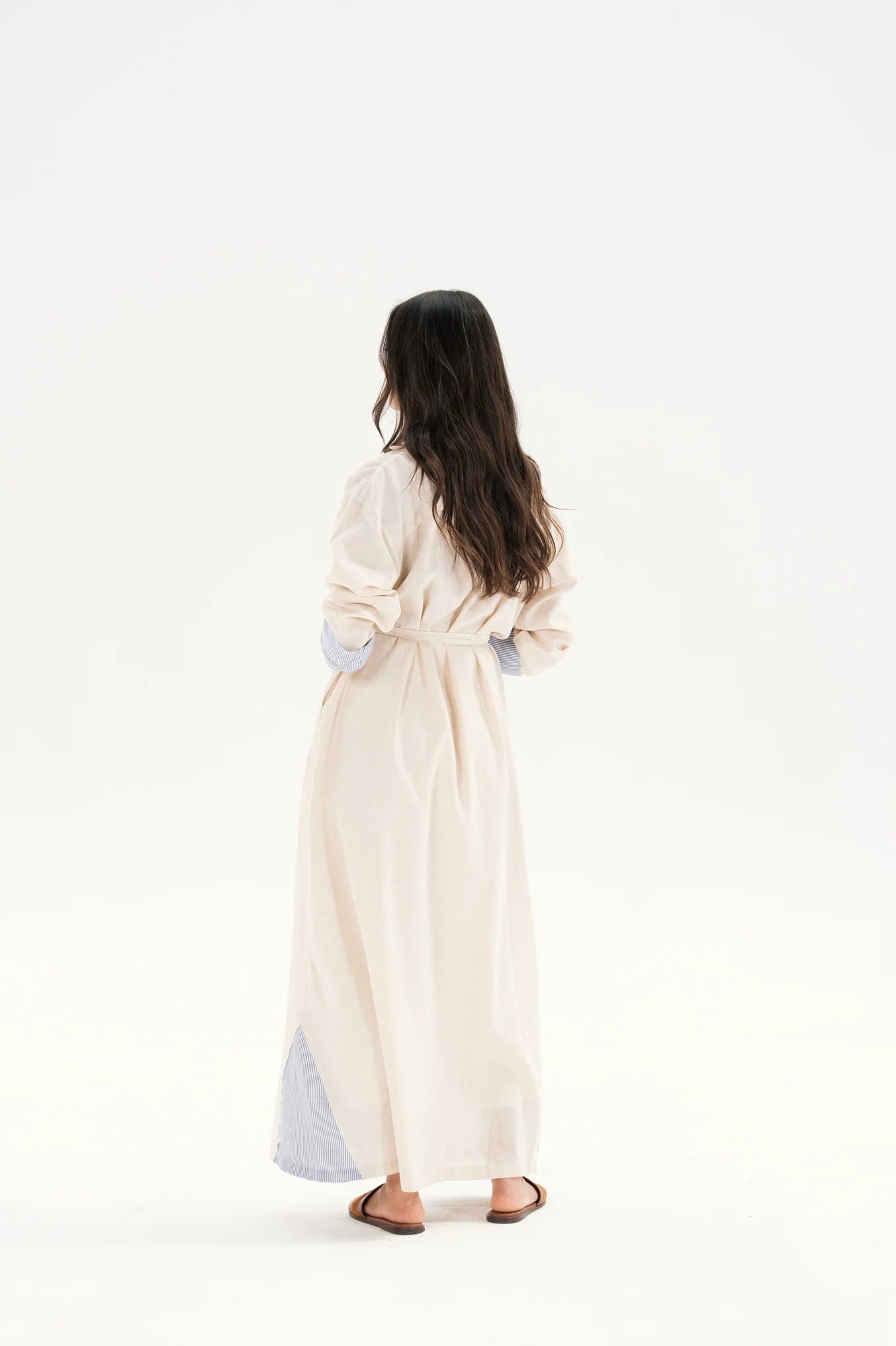 Belted Maxi Shirt Dress - Taj sisters