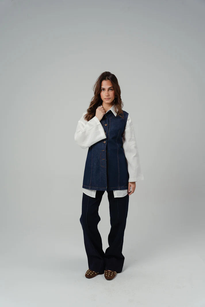 Tailred Denium Vest - URS