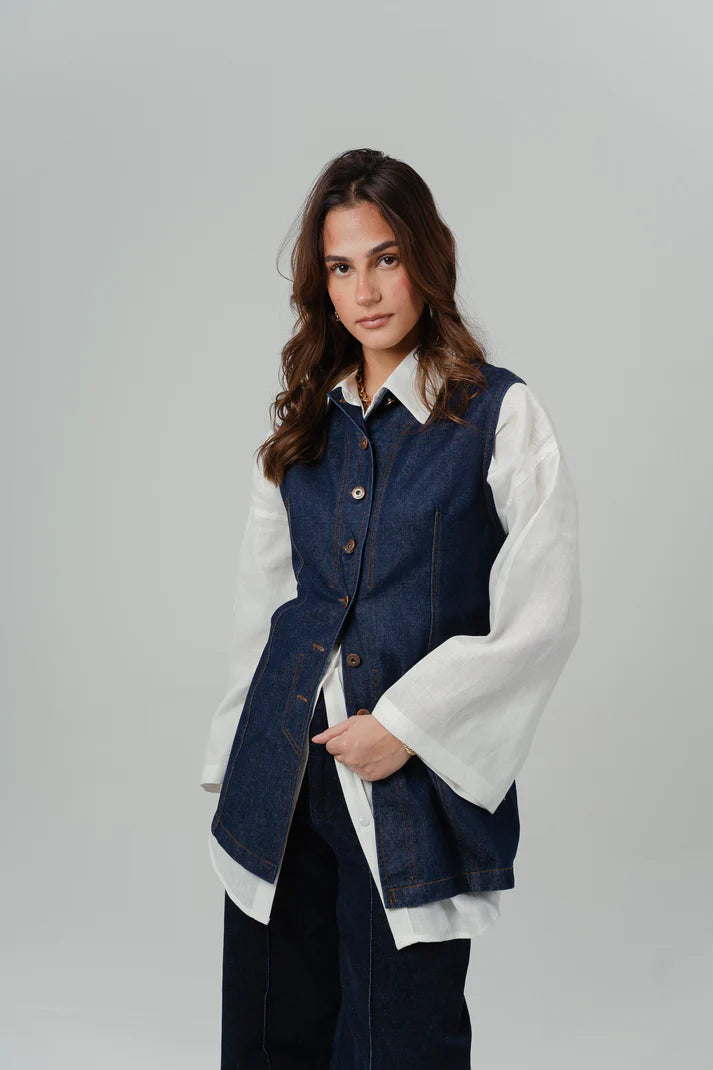 Tailred Denium Vest - URS