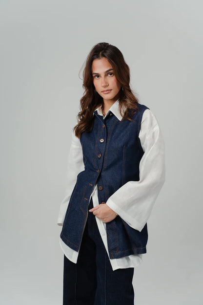 Tailred Denium Vest - URS