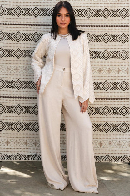Heritage linen pants - With elan