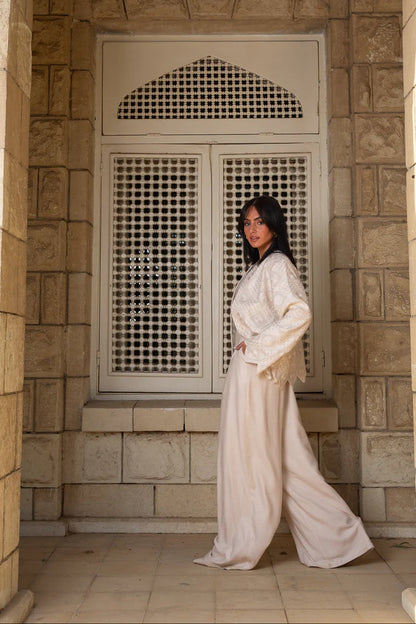 Heritage linen pants - With elan