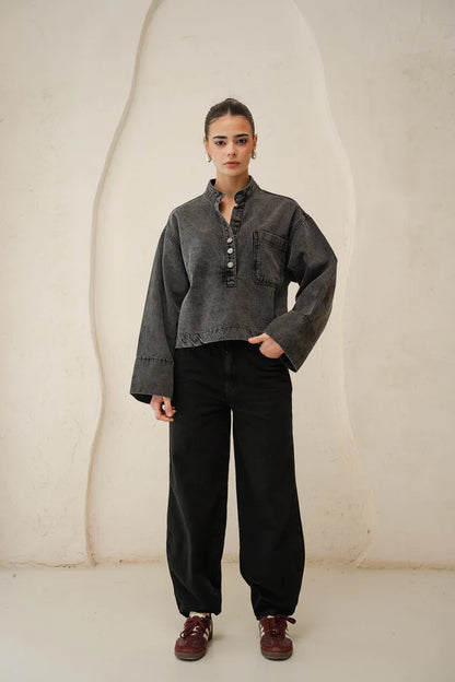 Enchanted Denim Top - OBI