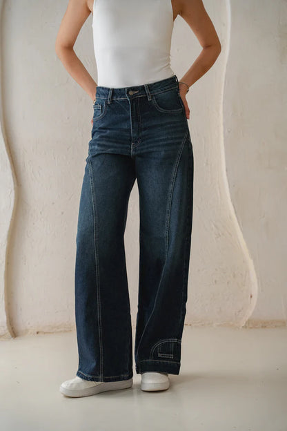 Upside Down Denim pants - obi
