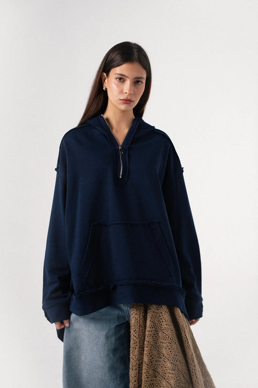 Chill Mode Zip Sweatshirt - Taj Sisters