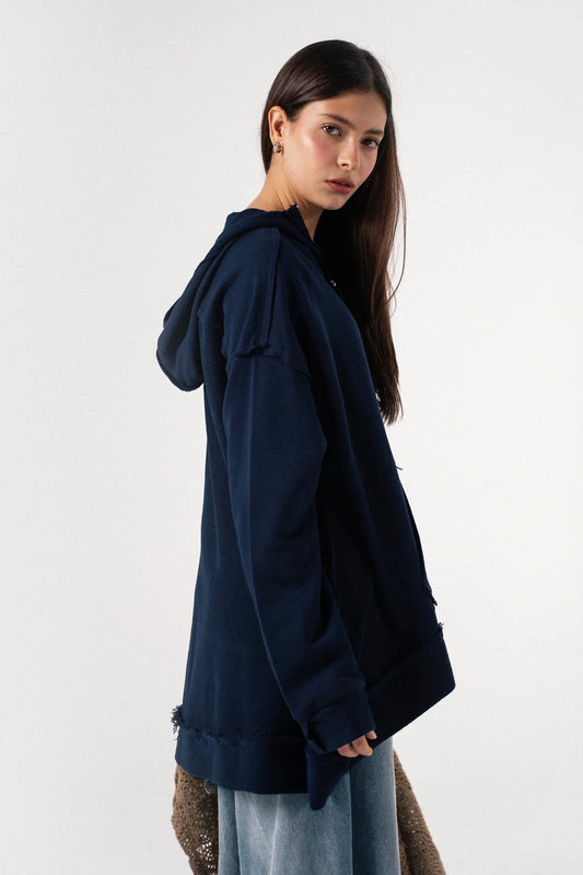 Chill Mode Zip Sweatshirt - Taj Sisters