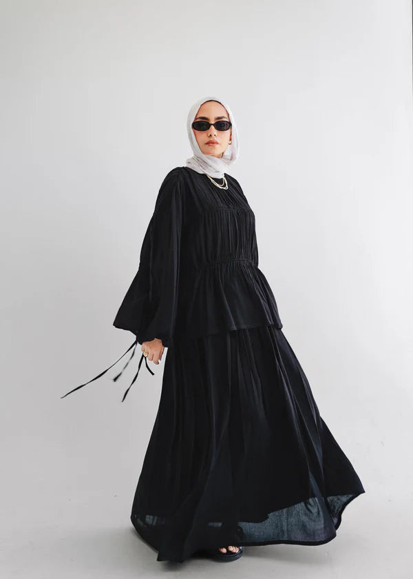 The drape flow set - Modesty Abaya