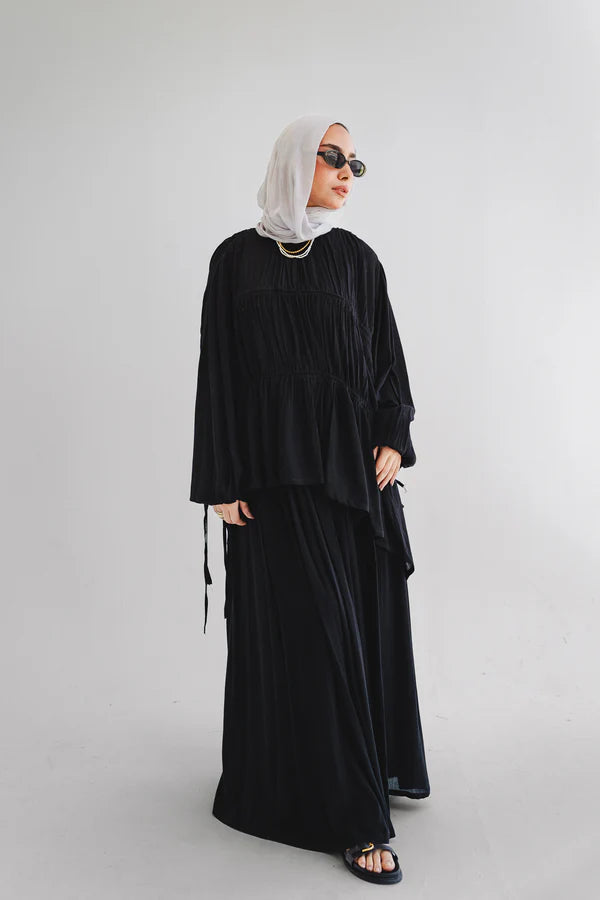 The drape flow set - Modesty Abaya