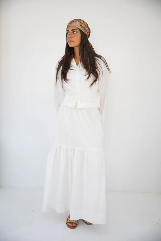 Linen skirt - BA Fashion