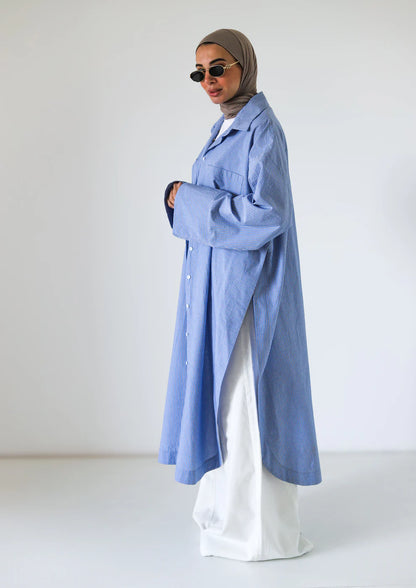 Open Slits Kimono shirt - Zeyylan