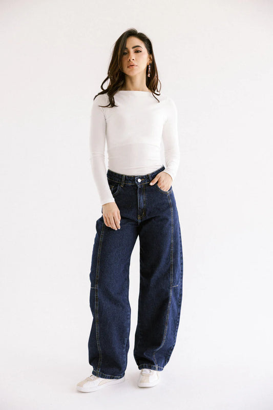 Out N About Balloon Denim Pants - amalia