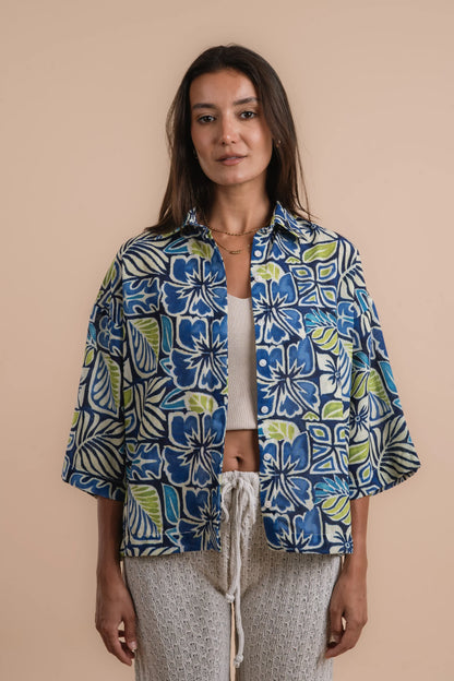 Floral shirt - Nahla el alfy