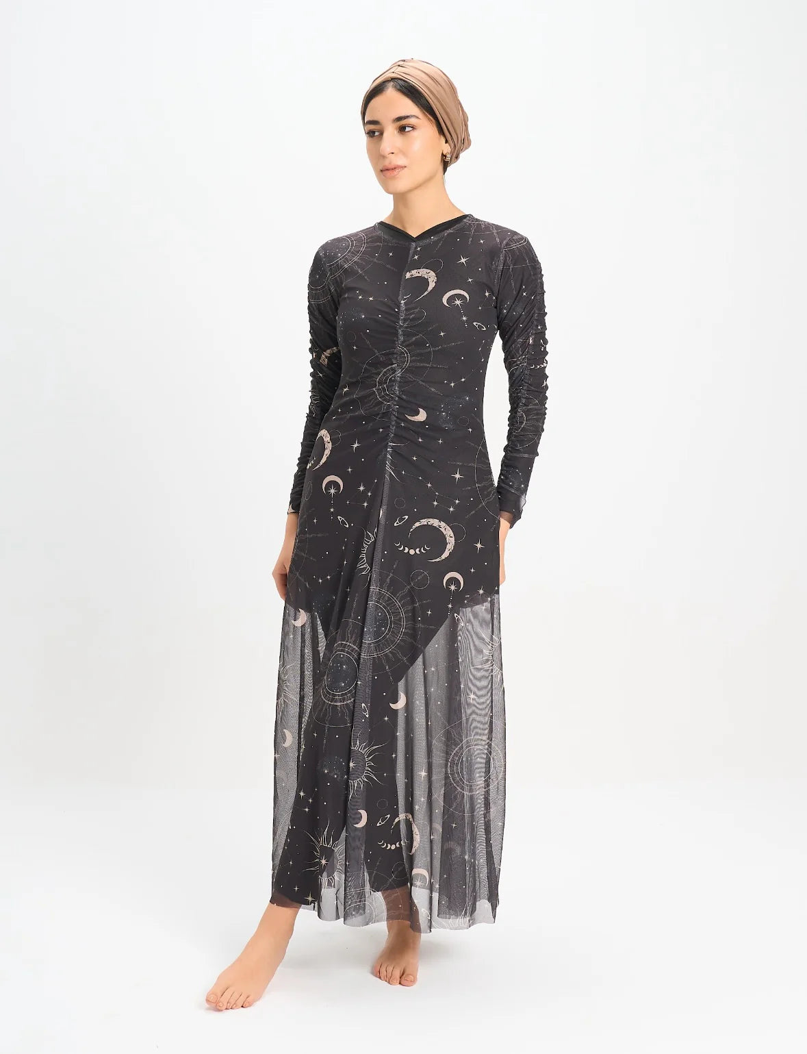 Celestial Mesh Dress - Le maillot