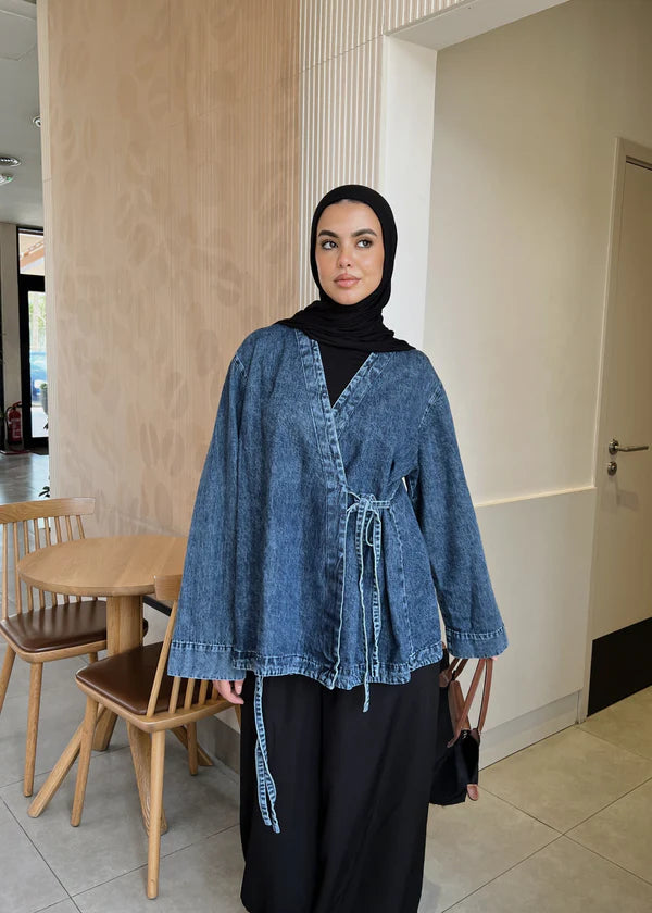 The every day Denim wrap - Modesty