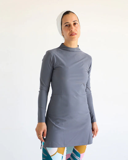 High-Neck Swim Top - Le Maillot