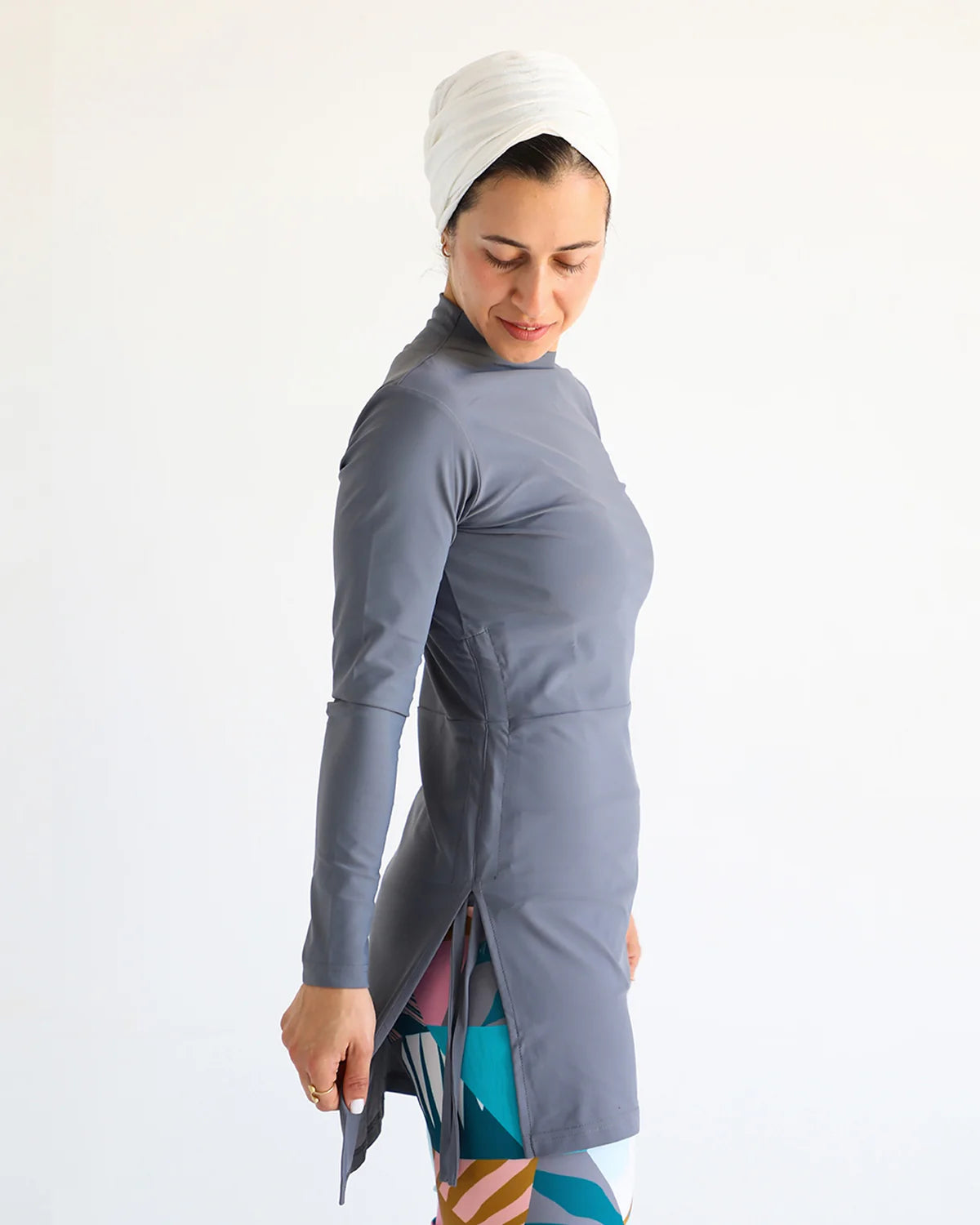 High-Neck Swim Top - Le Maillot