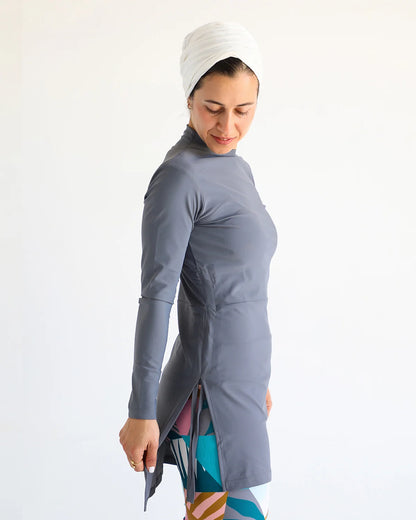 High-Neck Swim Top - Le Maillot